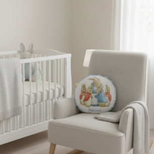 Klassieke Beatrix Potter Peter het Konijn Rond Kussen