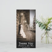 Klassieke bedankkaart (Staand voorkant)