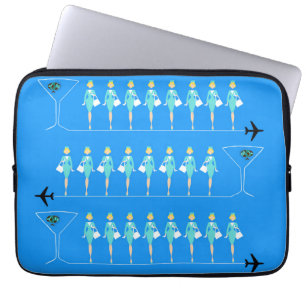 Klassieke, begeleidende laptophoes laptop sleeve