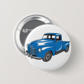 Klassieke bestelwagen ronde button 5,7 cm (Voorkant /achterkant)