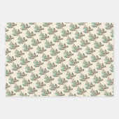 Klassieke betoverende elegantie vakantie Kerstmis Inpakpapier Vel (Voorkant)