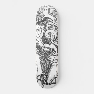Klassieke bijbelse kunst skateboard