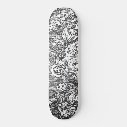 Klassieke bijbelse kunst skateboard (Voorkant)