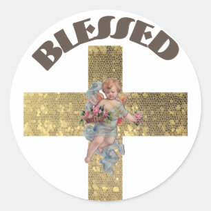 Klassieke bijbelSticker Ronde Sticker