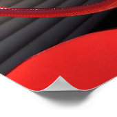 Klassieke binnenkant van de auto poster (Hoek)