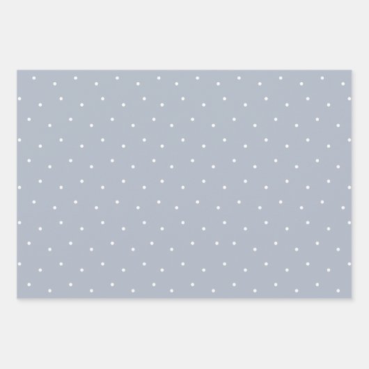 Klassieke Blauw en Witte Buffalo Controle Inpakpapier Vel (Voorkant 3)