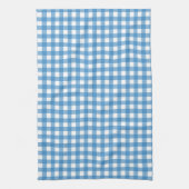 Klassieke Blauw en Witte Gingham Theedoek (Verticaal)