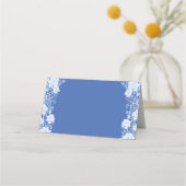 Klassieke Blauw Wit Chinoiserie Bruiloft Zitplaats (Achterkant)