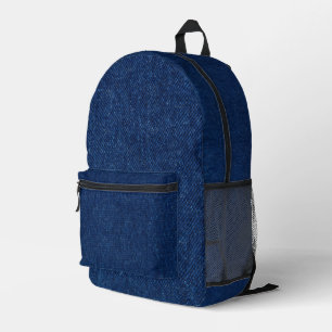 Klassieke Blauwe Jeans Rugzak