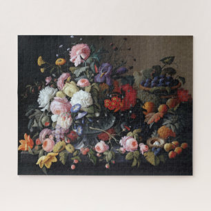 Klassieke  bloemen Vase Art Painting Legpuzzel