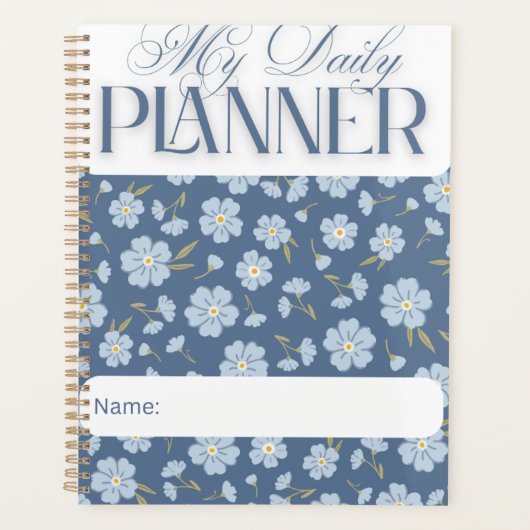 Klassieke Bloementuin Dagelijkse Planner (Voorkant)