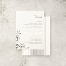 Klassieke bloementuin trouwgegevens