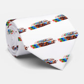Klassieke BMW-kleuren Stropdas (Opgerold)