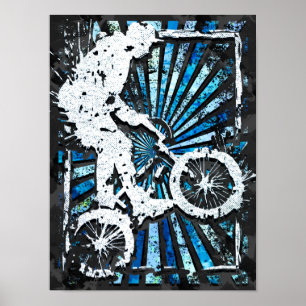 Klassieke Bmx Bike - Bmx Freestyle Bmx Poster Afdr