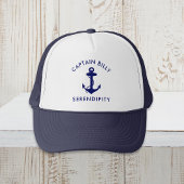 Klassieke Boat Anchor Captains Trucker Pet