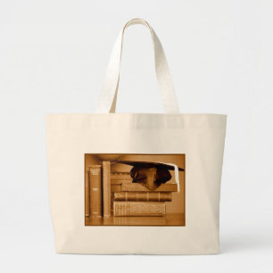 Klassieke boeken voor de Afstuderen/boekzak Grote Tote Bag