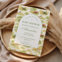 Klassieke boerentrekkercountryside baby shower