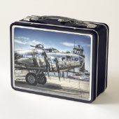 Klassieke bommenwerper b-17 (Achterkant)