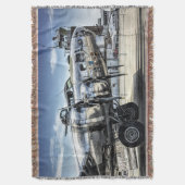 Klassieke bommenwerper b-17 deken (Voorkant Verticaal)