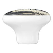 Klassieke bommenwerper b-17 keramische knop (Zijkant)