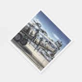 Klassieke bommenwerper b-17 servet (Hoek)