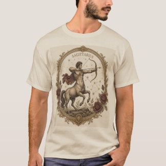 Klassieke Boogschutter Zodiakale Centaur Kunst T-shirt