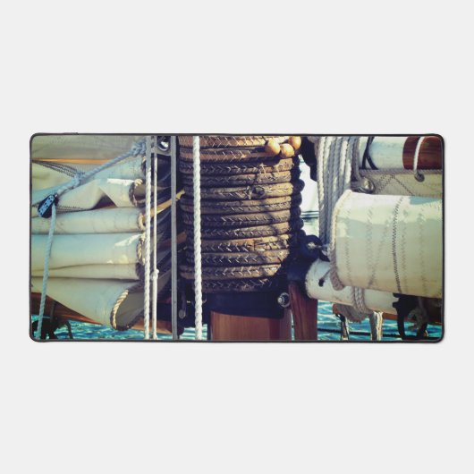 Klassieke boot Custom Desk Mat (Voorkant)
