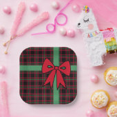 Klassieke Borden voor kerstcadeaupapier Papieren Bordje (Feest)