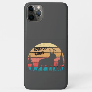 Klassieke Boston Terrier Retro Zon Koele Hond Lief iPhone 11 Pro Max Hoesje