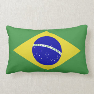 Klassieke Braziliaanse vlag Kussen