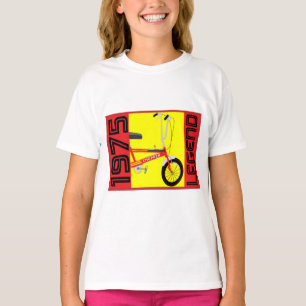 Klassieke Britse iconische fiets uit de jaren zeve T-shirt
