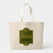 Klassieke Britse Novelty Gift Grote Tote Bag (Achterkant)
