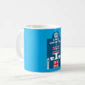 Klassieke Britse thea Drinkers Koffiemok (Voorkant links)