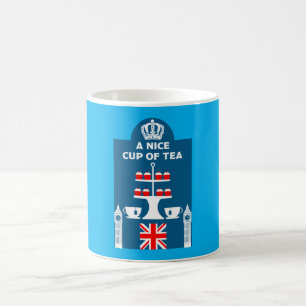 Klassieke Britse thea Drinkers Koffiemok