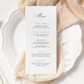 Klassieke bruiloft receptie feest maaltijd menu Ka