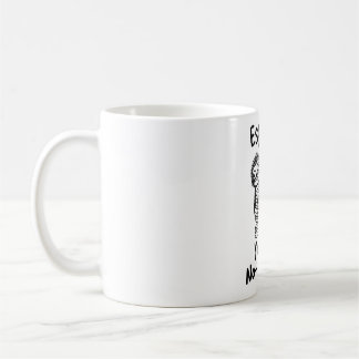 Klassieke brutale luie luiaard mok espresso liefhe