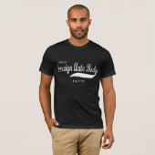 Klassieke buitenlandse auto t-shirt (Voorkant volledig)