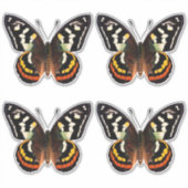 Klassieke Butterfly-Sticker Sticker (Voorkant)