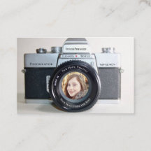 Klassieke camera met foto, fotograaf