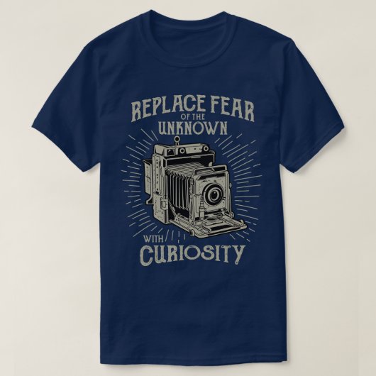 klassieke camera t-shirt (Design voorkant)