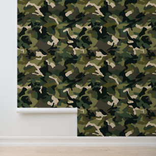 Klassieke Camouflage Behang