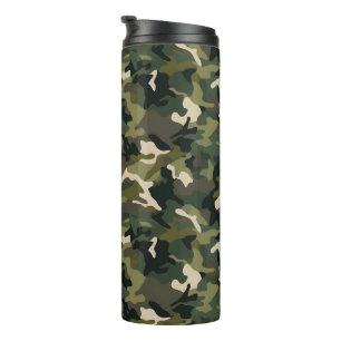 Klassieke Camouflage Thermosbeker