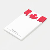 Klassieke Canadese vlag Post-it® Notes (Schuin)