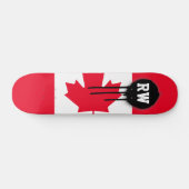 Klassieke Canadese vlag Skateboard (Horizontaal)