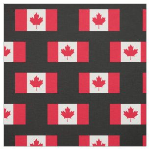 Klassieke Canadese vlag Stof