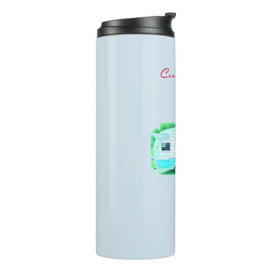 klassieke caravan Thunder_Cove Thermosbeker (Gedraaid links)