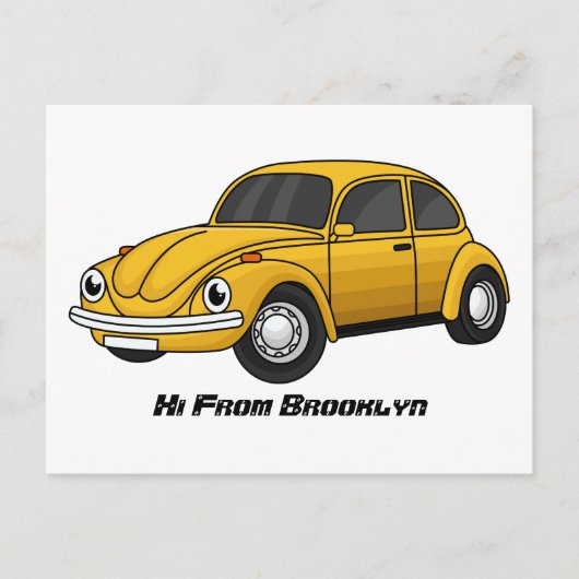 Klassieke cartoon briefkaart (Voorkant)