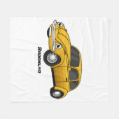 Klassieke cartoon fleece deken (Voorkant (Horizontaal))