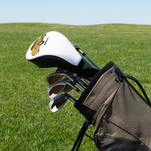 Klassieke cartoon golfheadcover (Insitu)