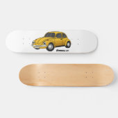 Klassieke cartoon skateboard (Horizontaal)